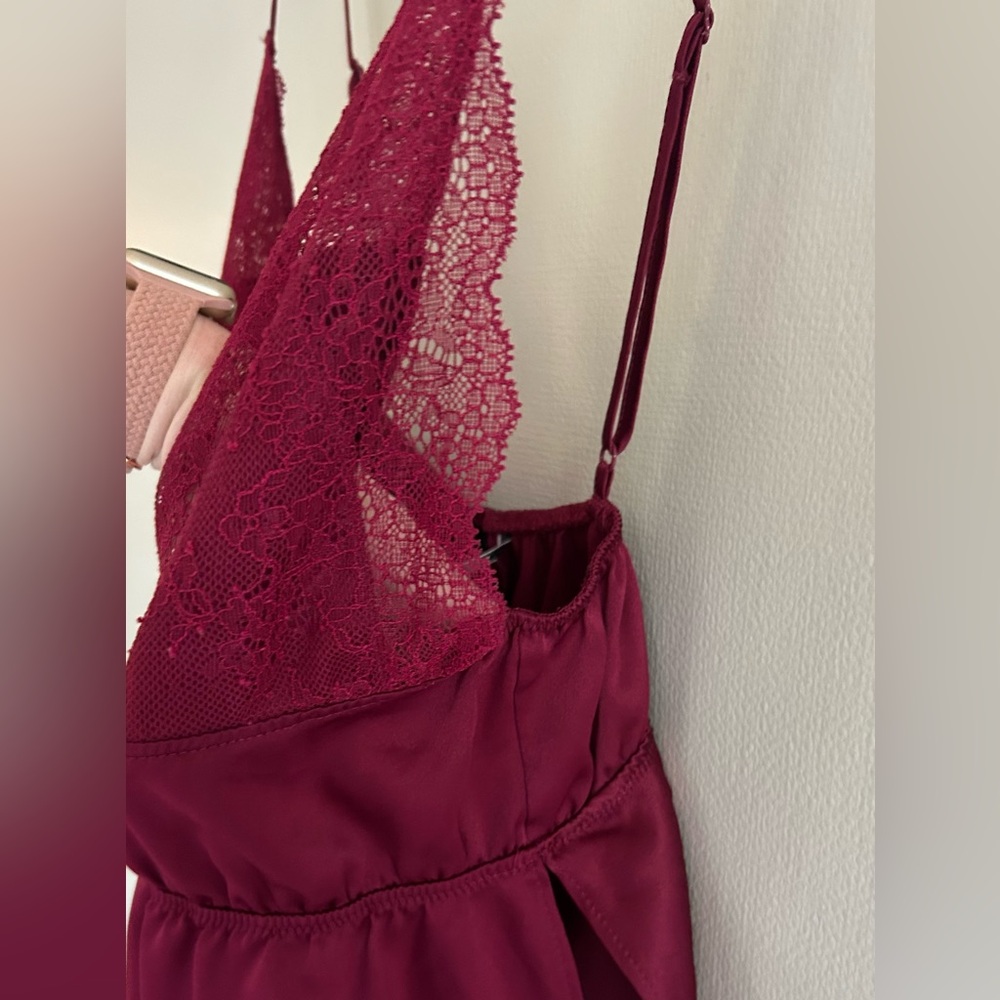 VICTORIA’S SECRET Babydoll Lace Trim Y2K Cami Top Fairy Grunge Whimsigoth Size M - Picture 8 of 13